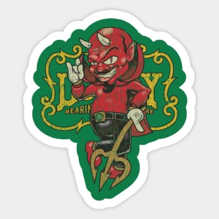 Lucky Bearings Devil 1995 Sticker